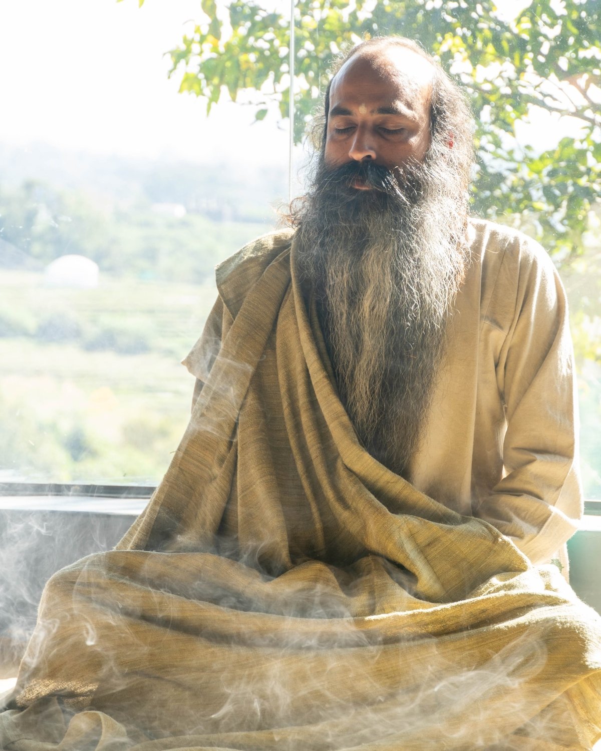 Gurudev Sri Anish in meditation